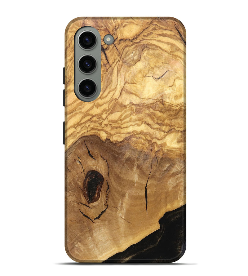 Galaxy S23 Plus Wood Live Edge Phone Case - Lupe (Solid Wood, 831309)