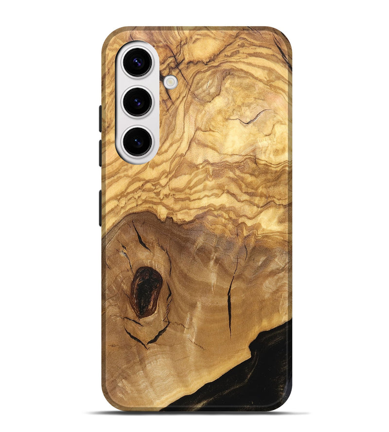 Galaxy S25 Plus Wood Live Edge Phone Case - Lupe (Solid Wood, 831309)