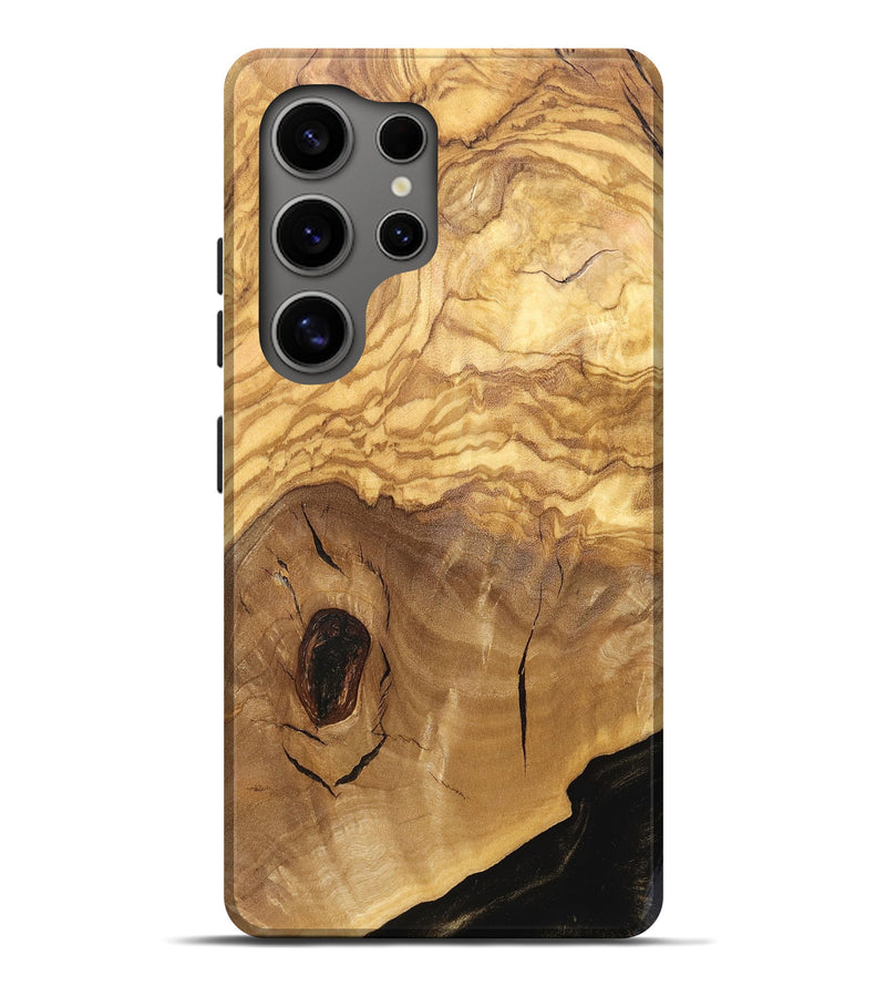 Galaxy S25 Ultra Wood Live Edge Phone Case - Lupe (Solid Wood, 831309)