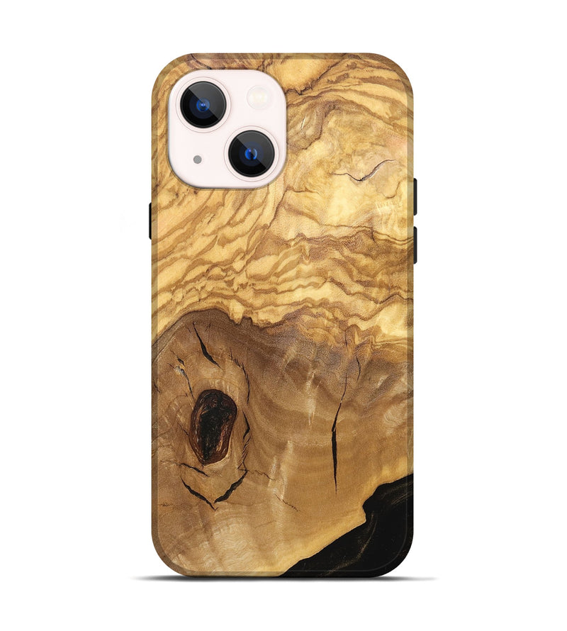 iPhone 14 Wood Live Edge Phone Case - Lupe (Solid Wood, 831309)