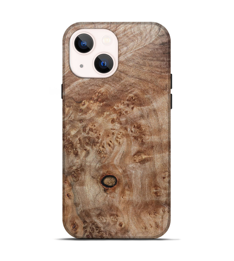 iPhone 14 Wood Live Edge Phone Case - Itzel (Solid Wood, 831313)