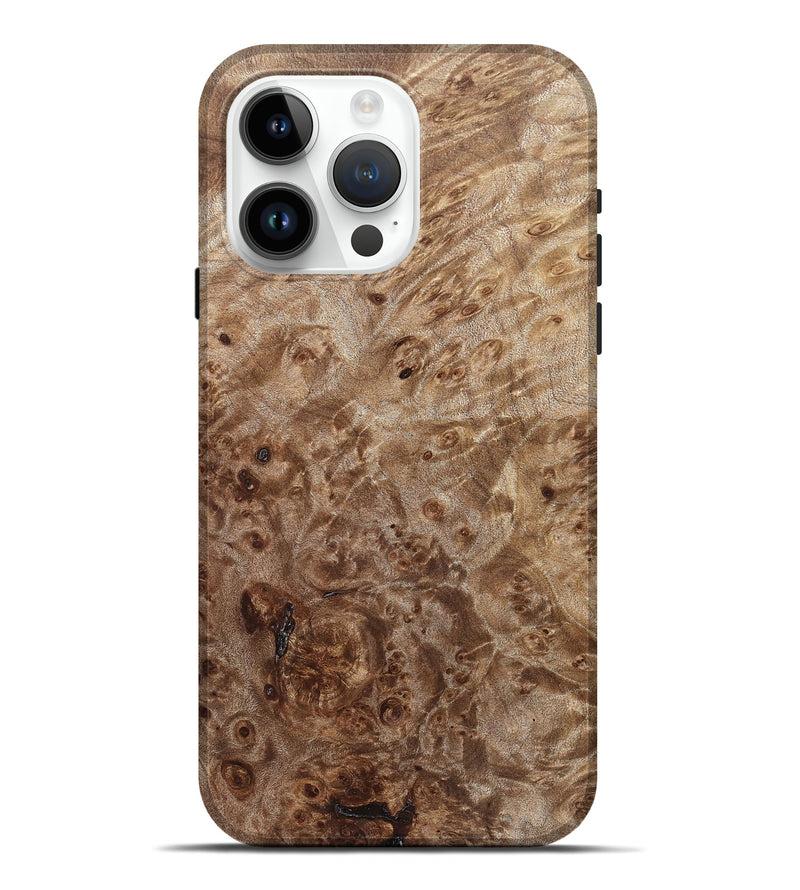 iPhone 15 Pro Max Wood Live Edge Phone Case - Lorie (Solid Wood, 831314)
