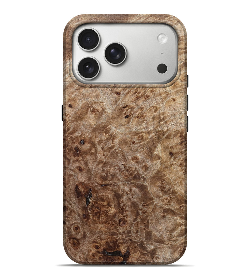 iPhone 17 Pro Max Wood Live Edge Phone Case - Lorie (Solid Wood, 831314)