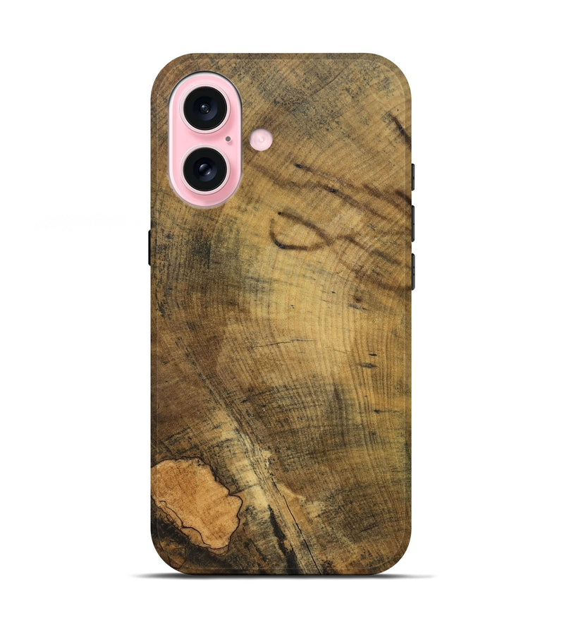 iPhone 17 Wood Live Edge Phone Case - Micaela (Solid Wood, 831315)