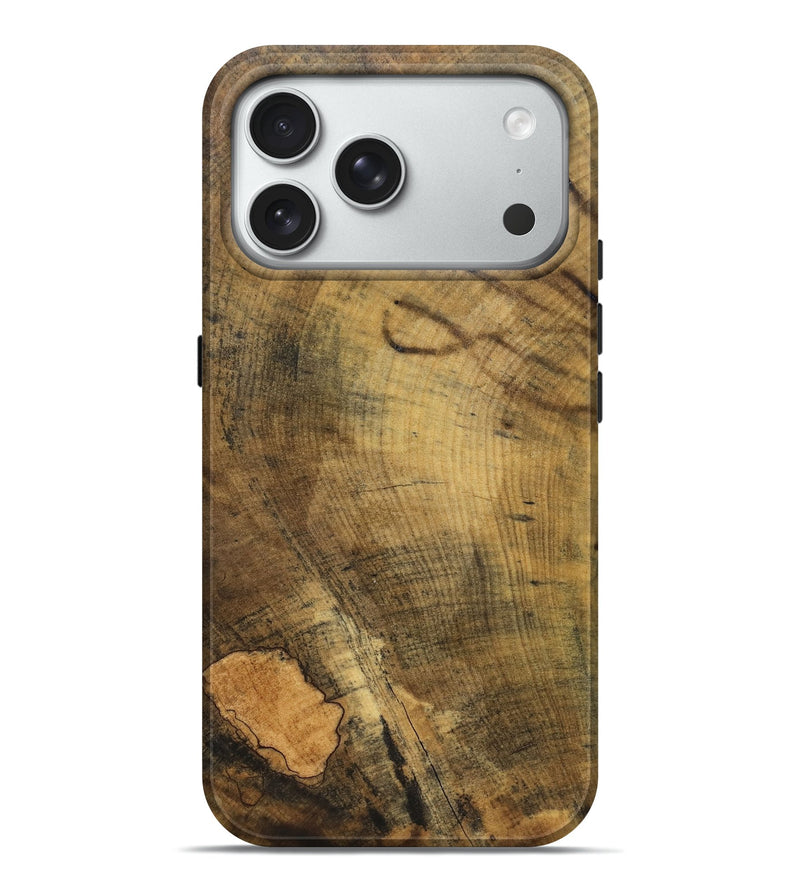 iPhone 18 Pro Max Wood Live Edge Phone Case - Micaela (Solid Wood, 831315)