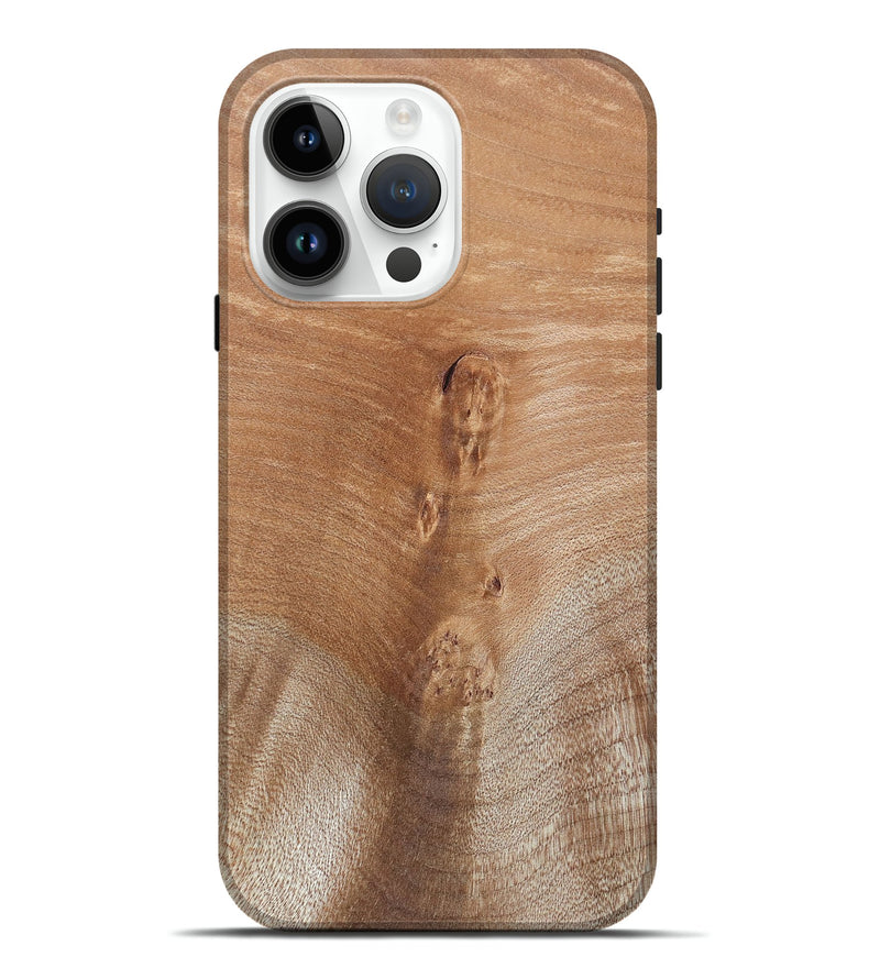 iPhone 15 Pro Max Wood Live Edge Phone Case - Crue (Solid Wood, 831317)