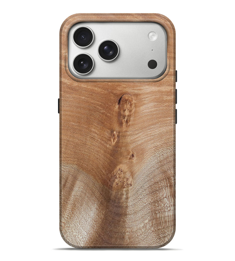 iPhone 17 Pro Max Wood Live Edge Phone Case - Crue (Solid Wood, 831317)