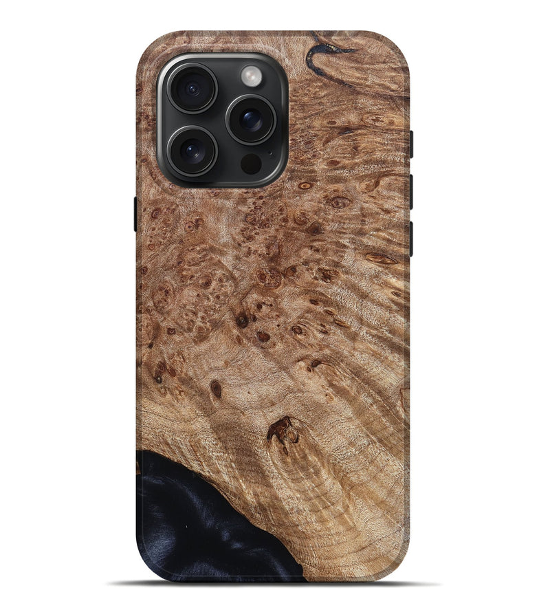 iPhone 16 Pro Max Wood Live Edge Phone Case - Bethzy (Solid Wood, 831318)