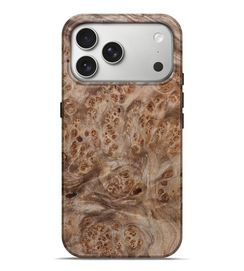 iPhone 17 Pro Max Wood Live Edge Phone Case - Royal (Solid Wood, 831322)