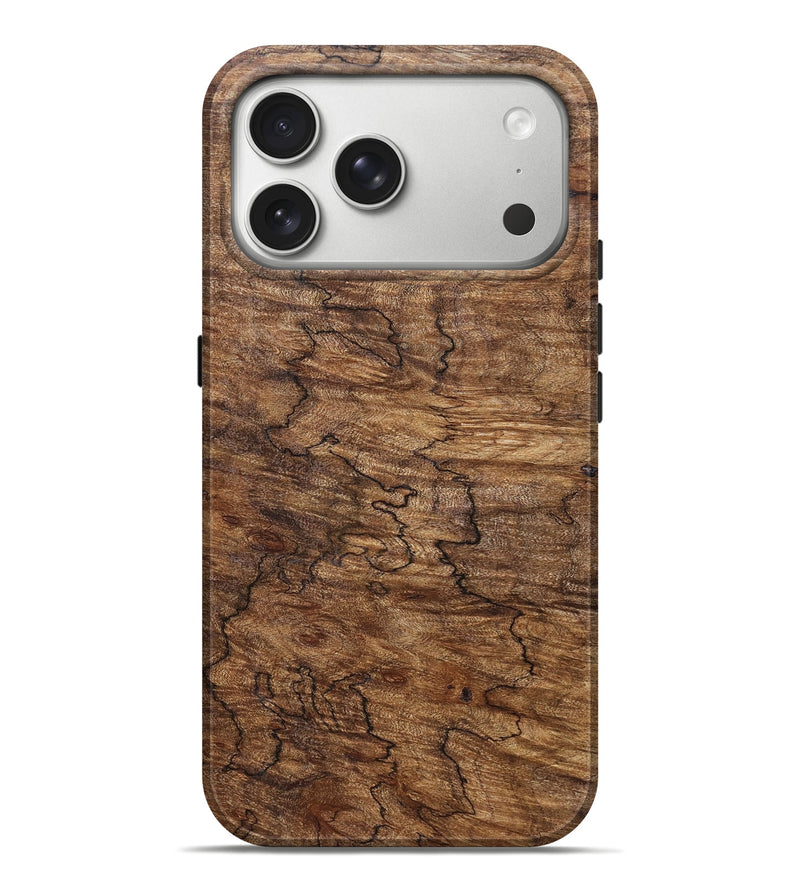 iPhone 17 Pro Max Wood Live Edge Phone Case - Oswaldo (Solid Wood, 831323)