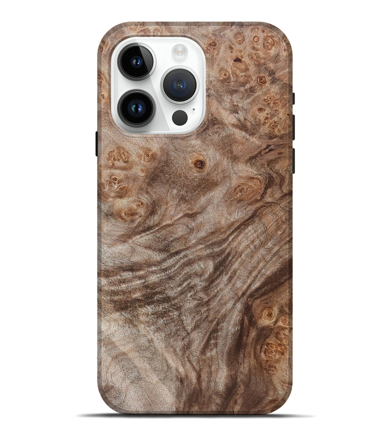 iPhone 15 Pro Max Wood Live Edge Phone Case - Brent (Solid Wood, 831324)