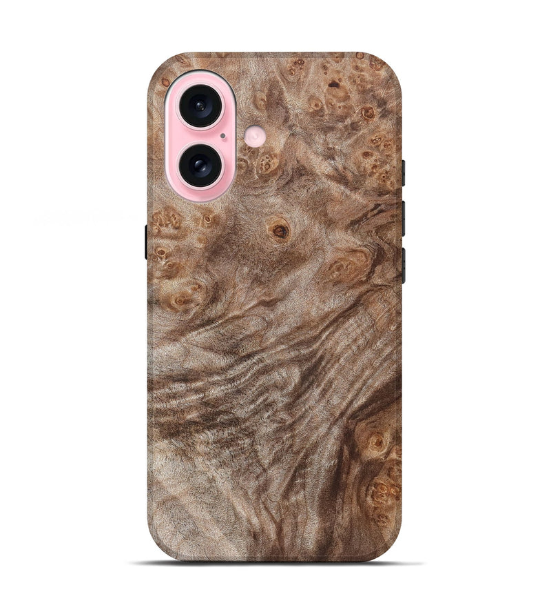 iPhone 17 Wood Live Edge Phone Case - Brent (Solid Wood, 831324)