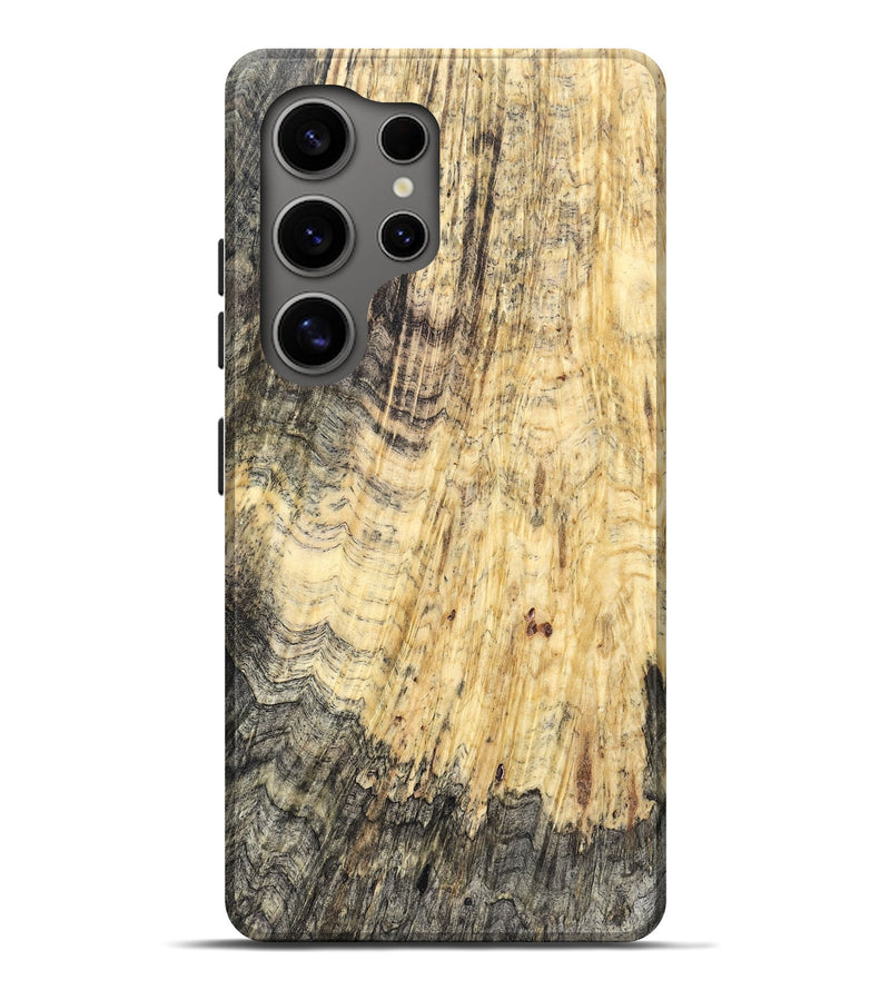 Galaxy S25 Ultra Wood Live Edge Phone Case - Lois (Solid Wood, 831326)