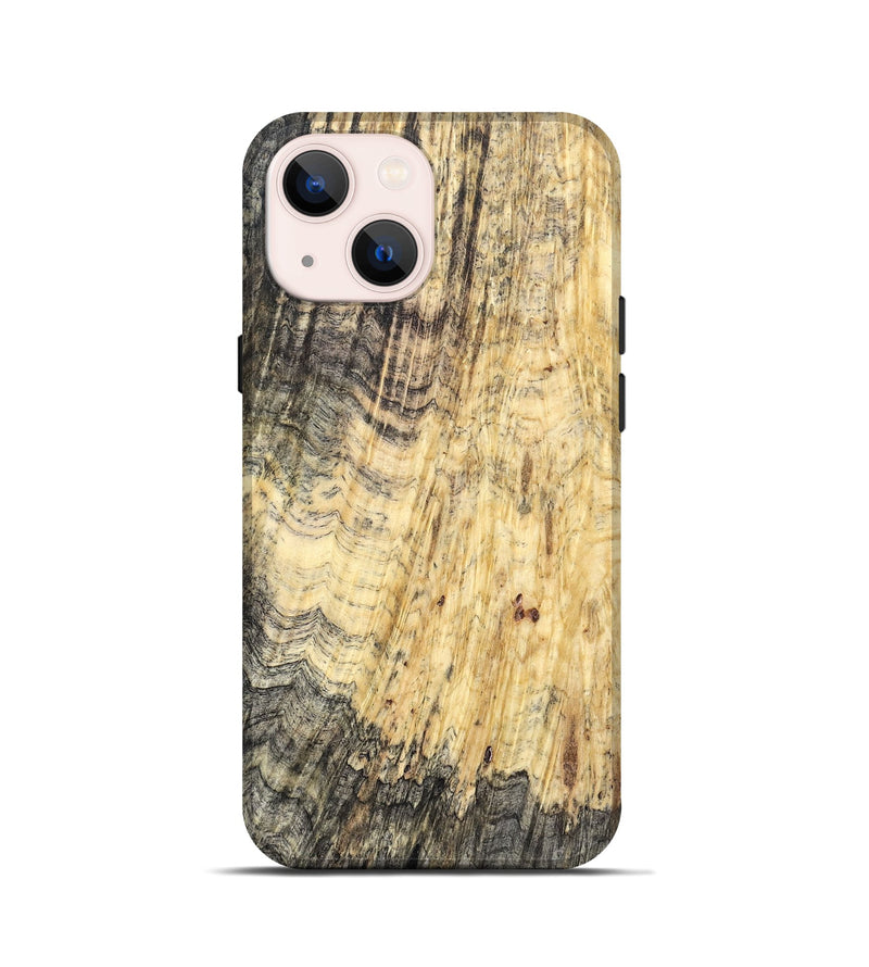 iPhone 13 mini Wood Live Edge Phone Case - Lois (Solid Wood, 831326)