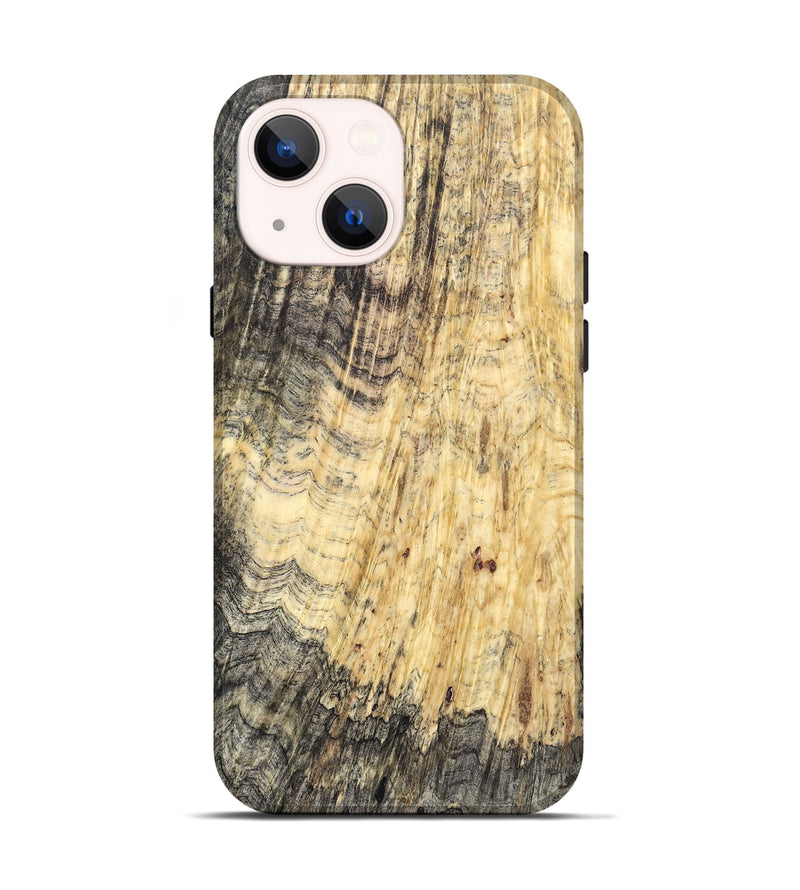 iPhone 14 Wood Live Edge Phone Case - Lois (Solid Wood, 831326)