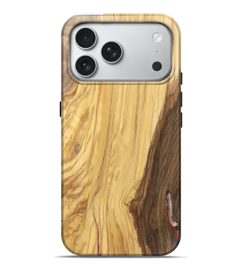 iPhone 18 Pro Max Wood Live Edge Phone Case - Silvia (Solid Wood, 831336)