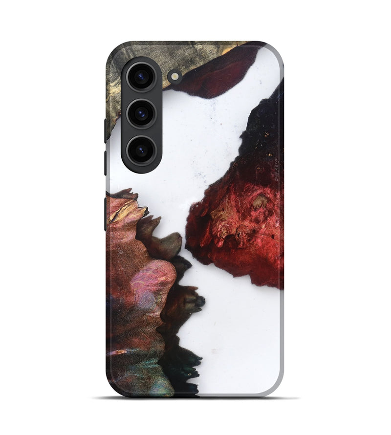 Galaxy S23 Wood Live Edge Phone Case - Donald (Clear, 831337)