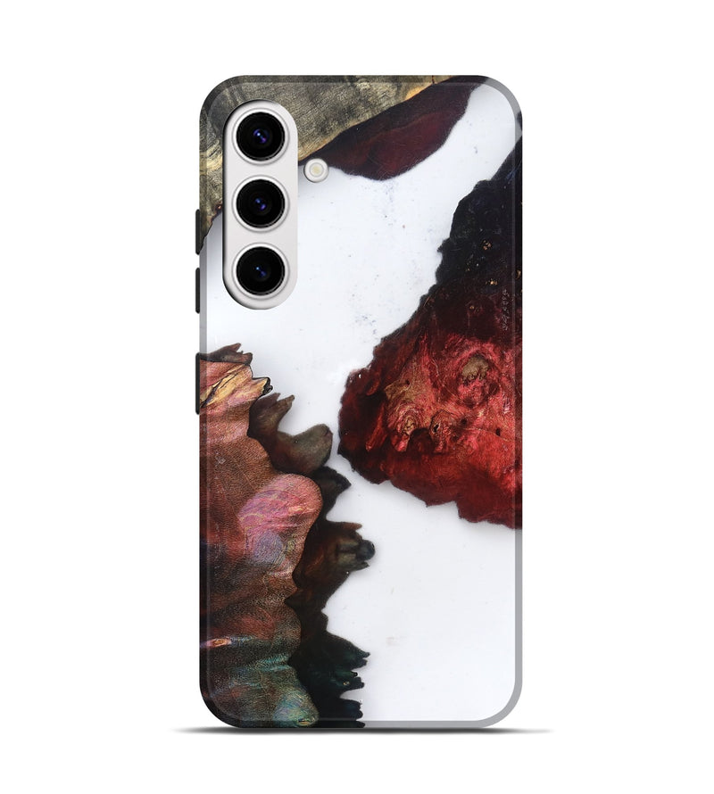 Galaxy S25 Wood Live Edge Phone Case - Donald (Clear, 831337)
