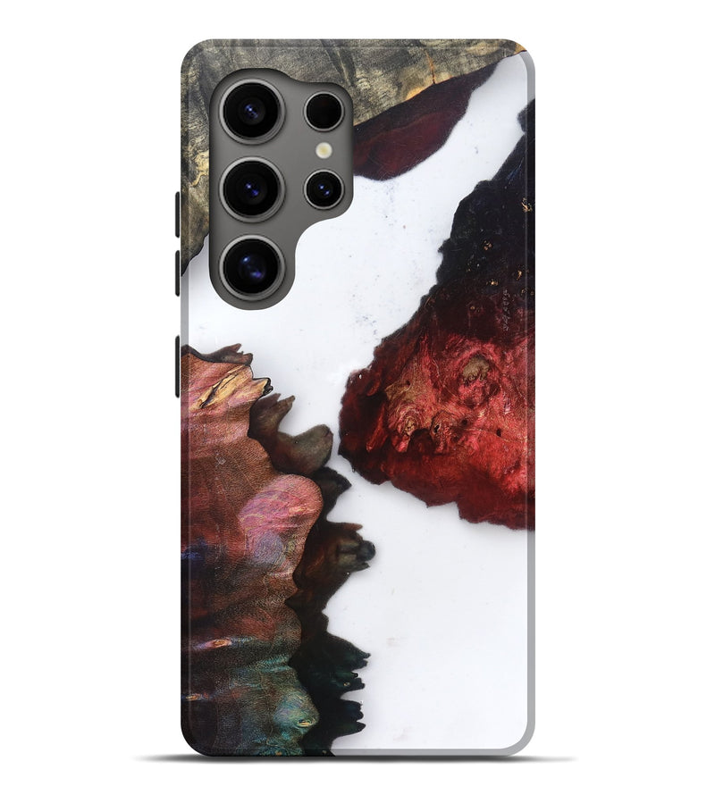 Galaxy S25 Ultra Wood Live Edge Phone Case - Donald (Clear, 831337)