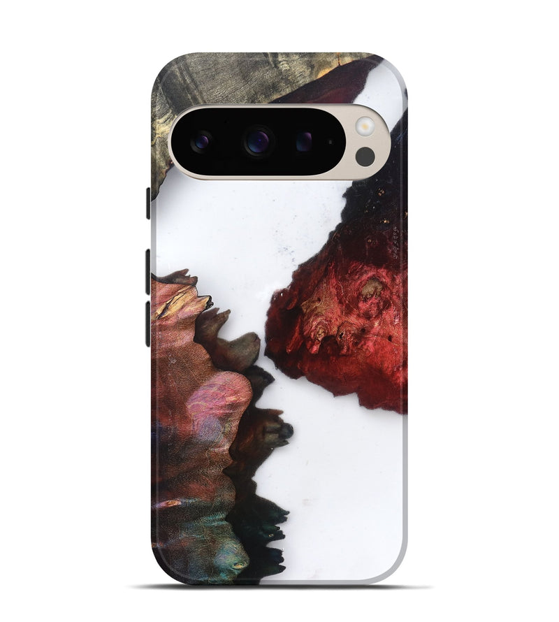 Pixel 9 Pro Wood Live Edge Phone Case - Donald (Clear, 831337)