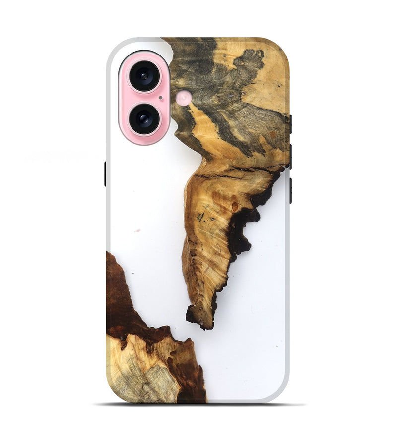 iPhone 17 Wood Live Edge Phone Case - Scottie (Clear, 831338)