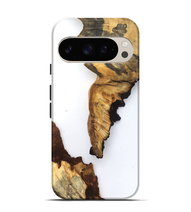 Pixel 10 Wood Live Edge Phone Case - Scottie (Clear, 831338)