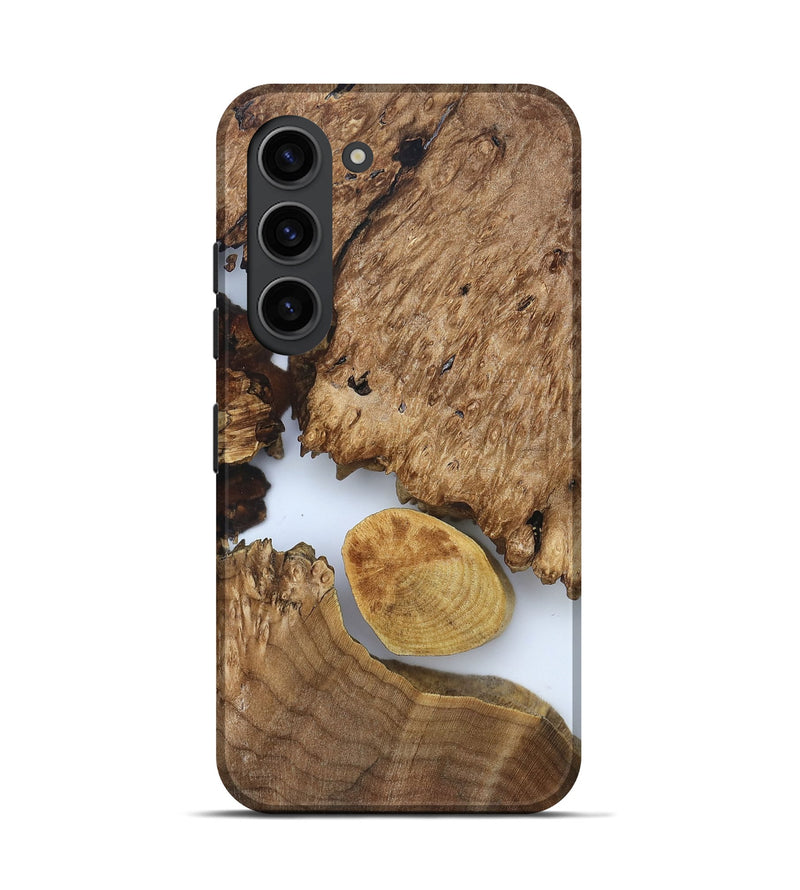 Galaxy S23 Wood Live Edge Phone Case - Kolson (Clear, 831339)
