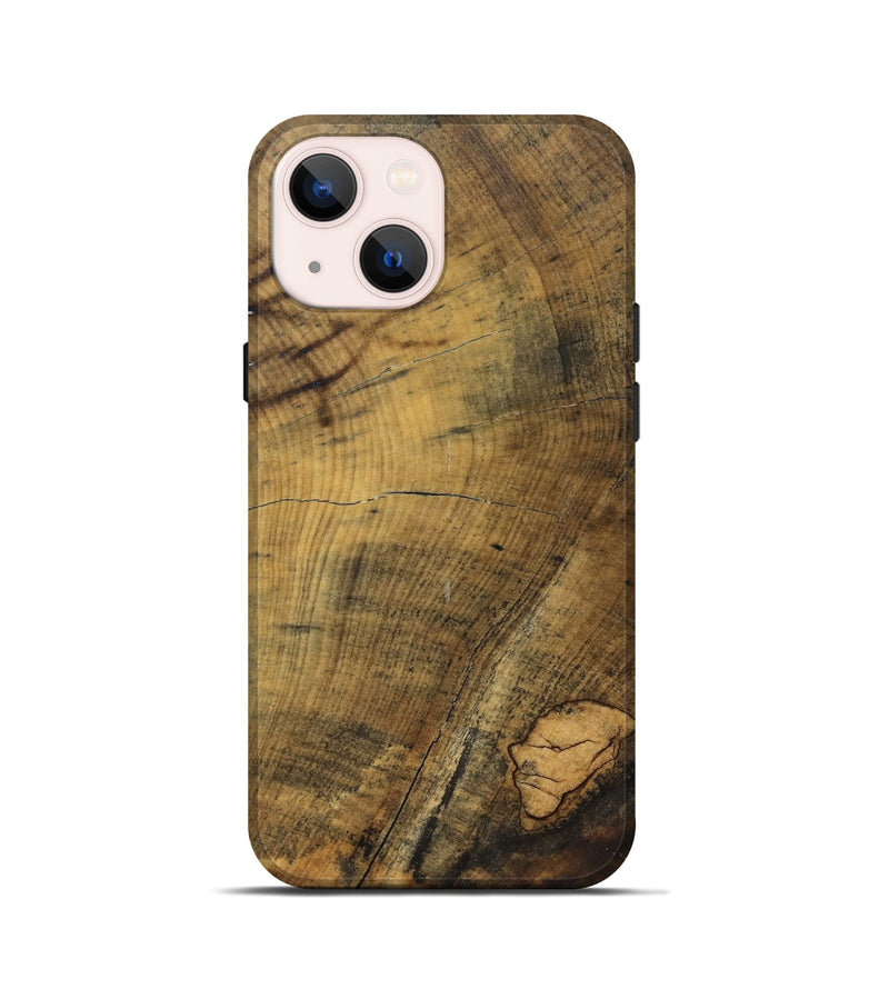 iPhone 13 mini Wood Live Edge Phone Case - Ronan (Solid Wood, 831342)
