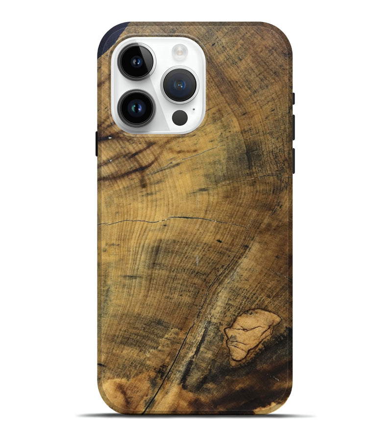 iPhone 15 Pro Max Wood Live Edge Phone Case - Ronan (Solid Wood, 831342)