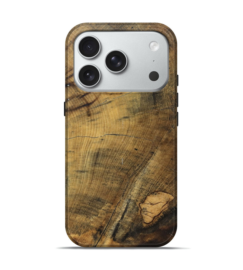 iPhone 18 Pro Wood Live Edge Phone Case - Ronan (Solid Wood, 831342)