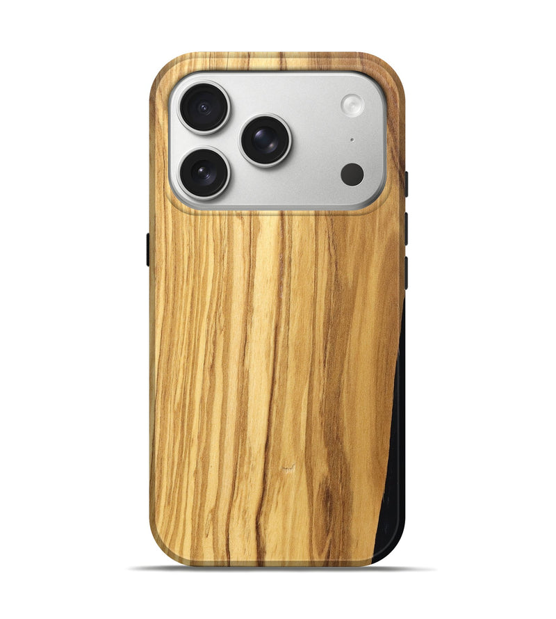 iPhone 17 Pro Wood Live Edge Phone Case - Aniyah (Solid Wood, 831343)