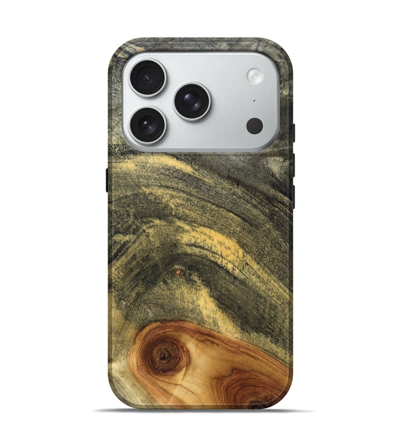 iPhone 18 Pro Wood Live Edge Phone Case - Robyn (Solid Wood, 831344)