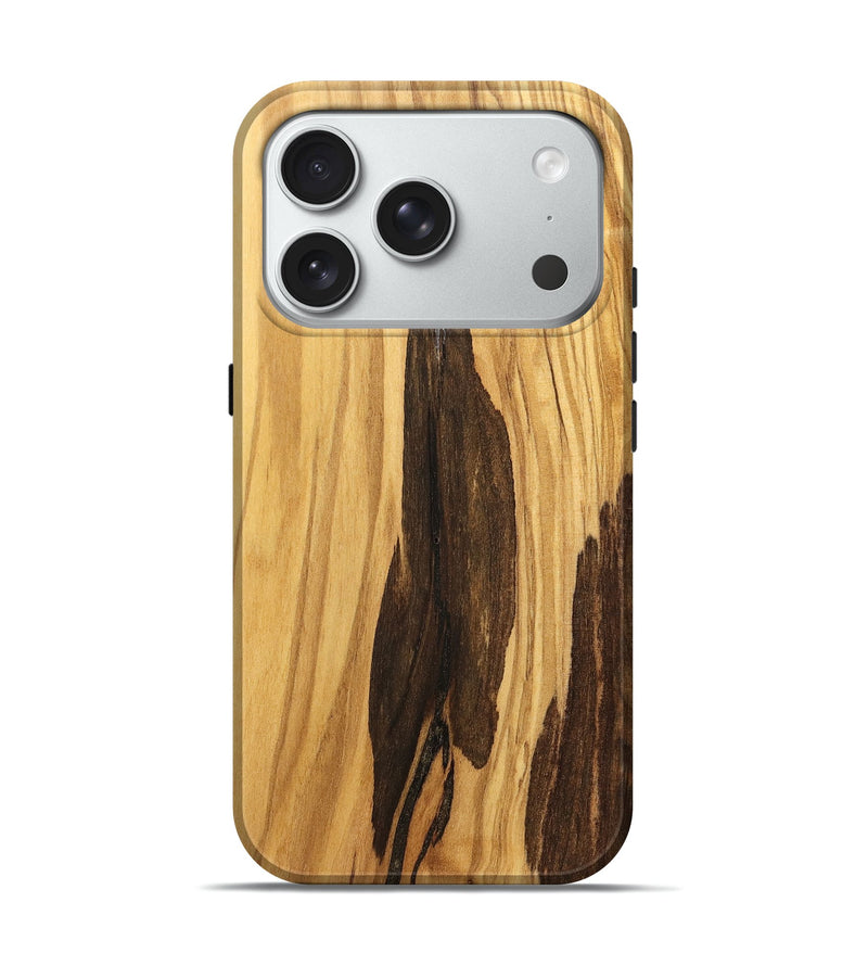 iPhone 18 Pro Wood Live Edge Phone Case - Taja (Solid Wood, 831345)