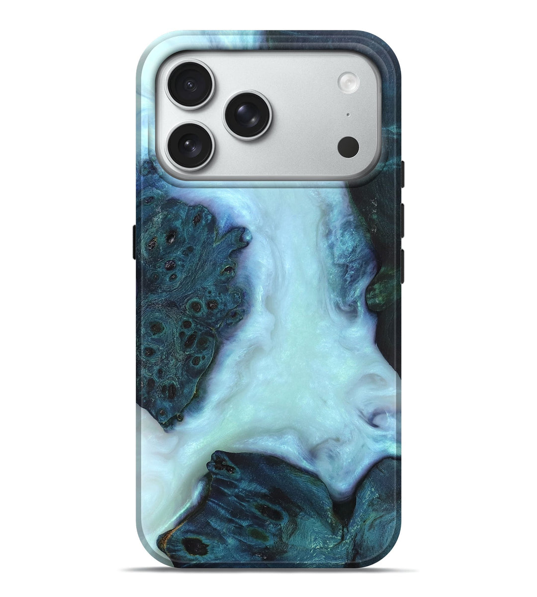 iPhone 18 Pro Max Wood Live Edge Phone Case - Millie (Ghost, 831349)