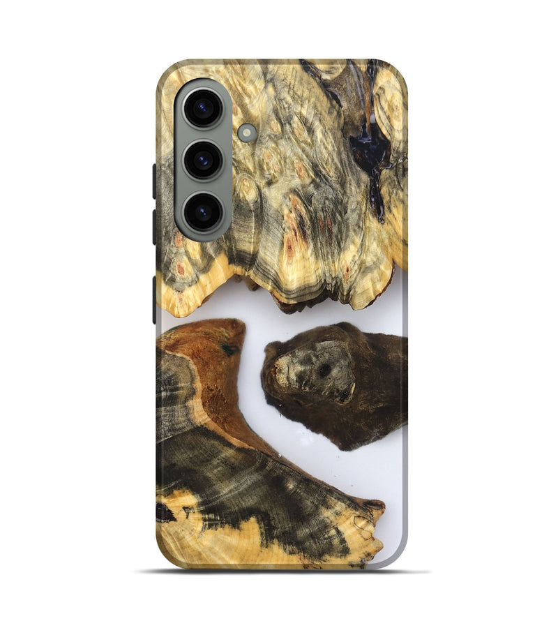Galaxy S24 Wood Live Edge Phone Case - Jenna (Clear, 831353)