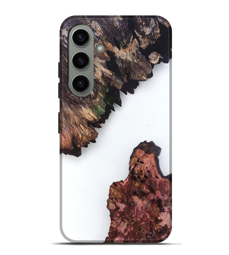 Galaxy S24 Plus Wood Live Edge Phone Case - Maegan (Clear, 831355)