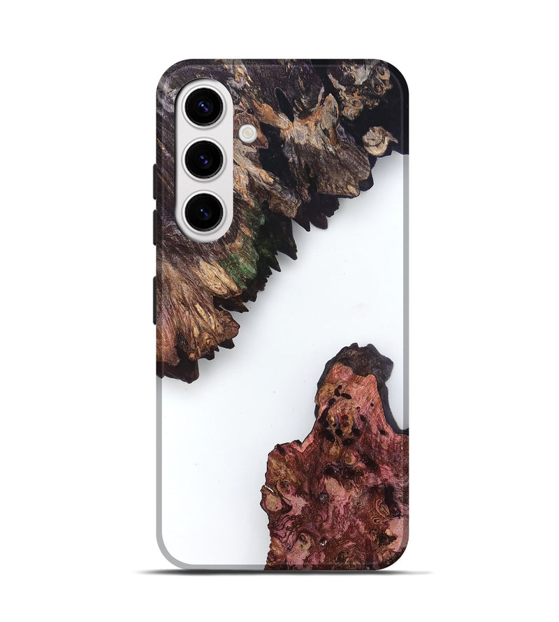 Galaxy S25 Wood Live Edge Phone Case - Maegan (Clear, 831355)