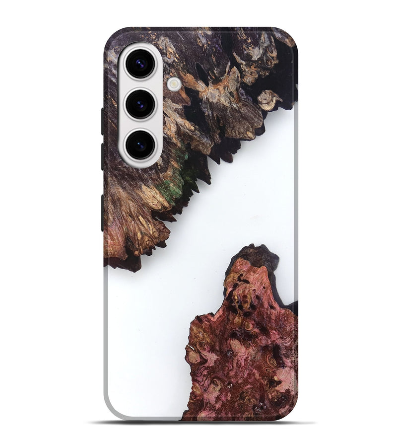 Galaxy S25 Plus Wood Live Edge Phone Case - Maegan (Clear, 831355)