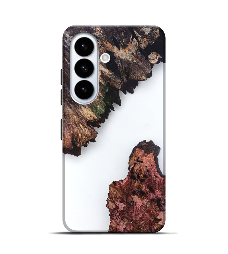 Galaxy S26 Wood Live Edge Phone Case - Maegan (Clear, 831355)