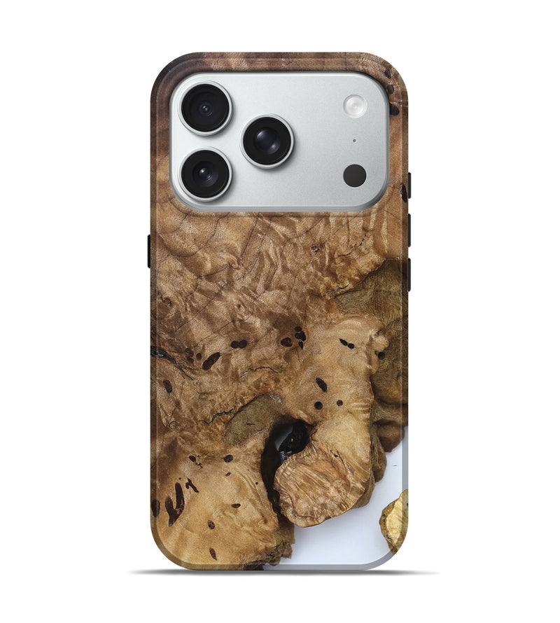 iPhone 18 Pro Wood Live Edge Phone Case - Lexi (Clear, 831356)