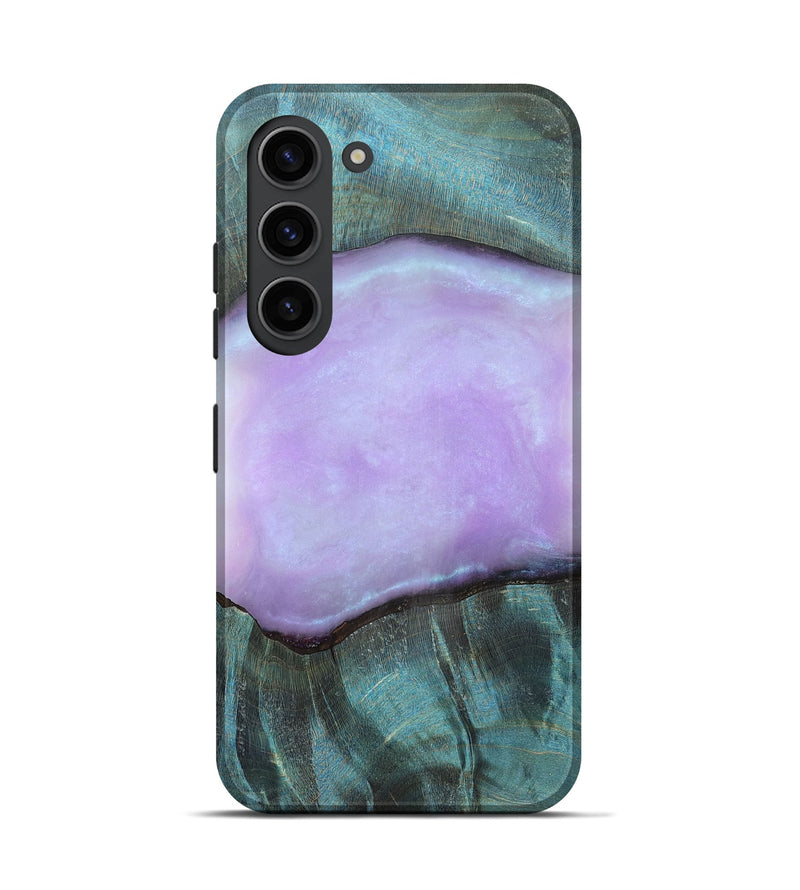 Galaxy S23 Wood Live Edge Phone Case - Zev (Ghost, 831361)