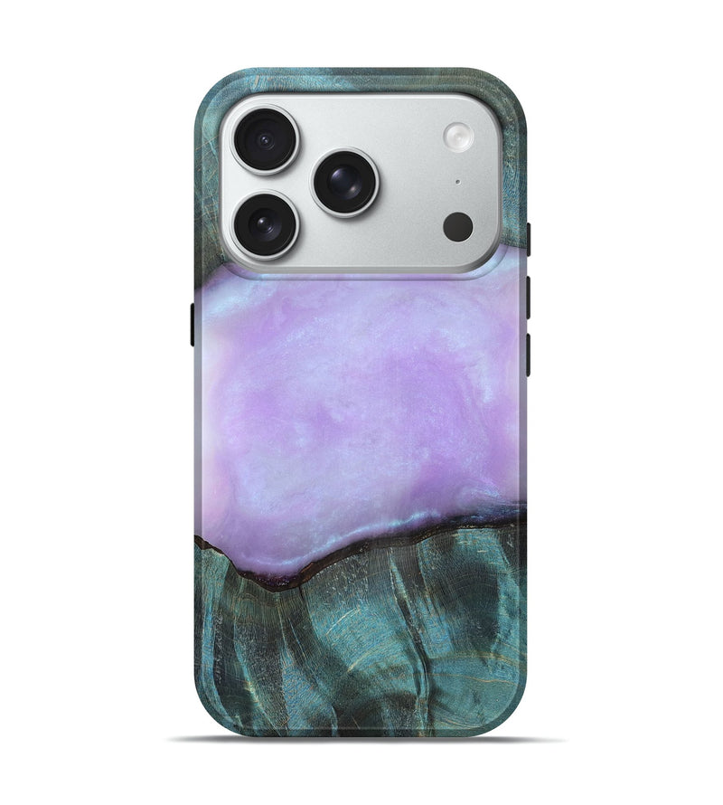 iPhone 18 Pro Wood Live Edge Phone Case - Zev (Ghost, 831361)