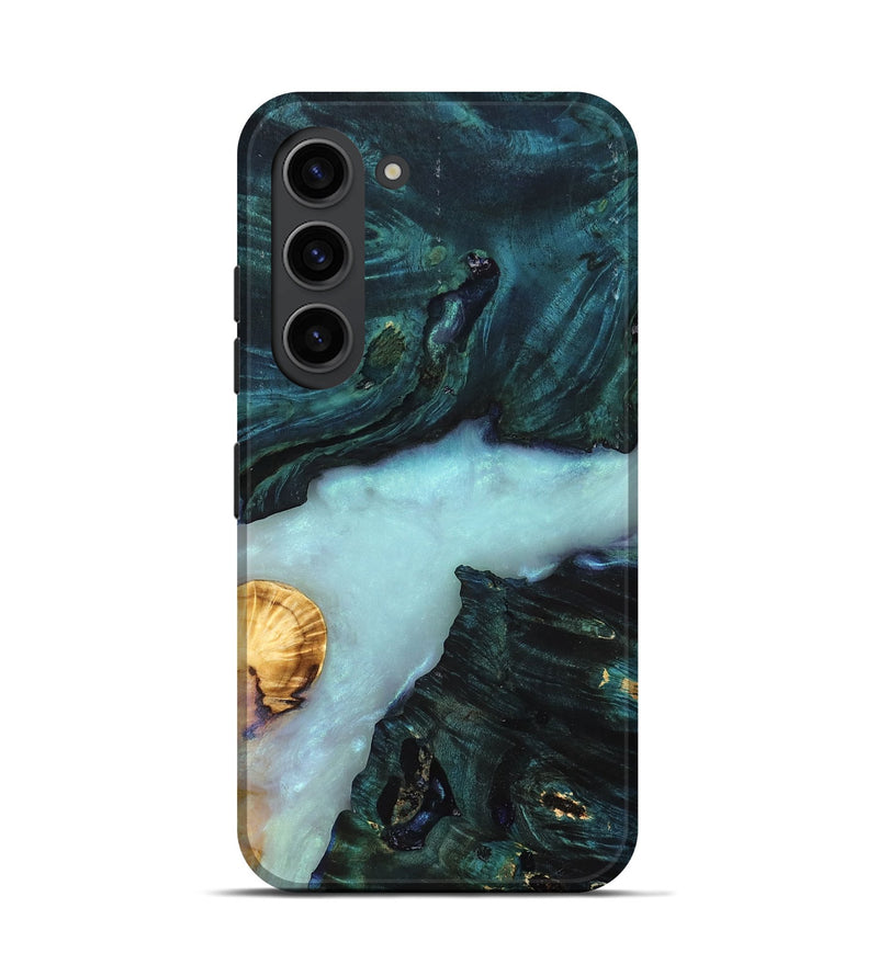 Galaxy S23 Wood Live Edge Phone Case - Bella (Ghost, 831362)