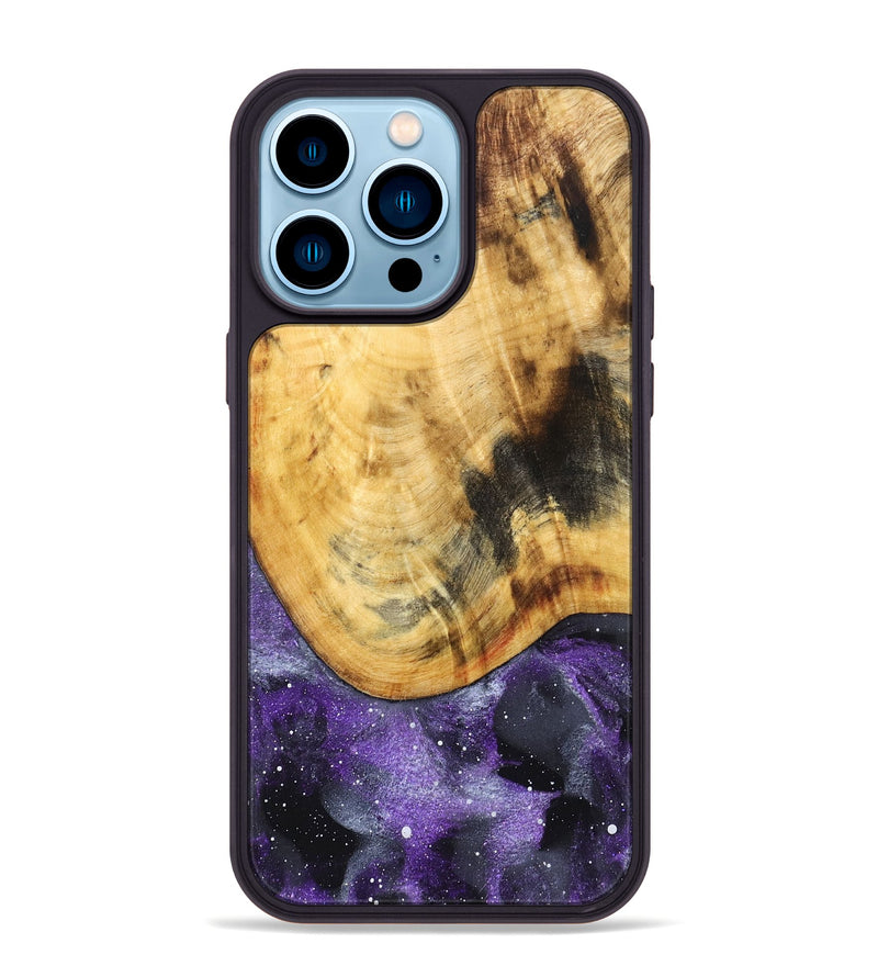 iPhone 14 Pro Max Wood Phone Case - Vena (Cosmos, 831367)