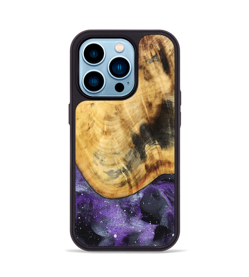 iPhone 14 Pro Wood Phone Case - Vena (Cosmos, 831367)