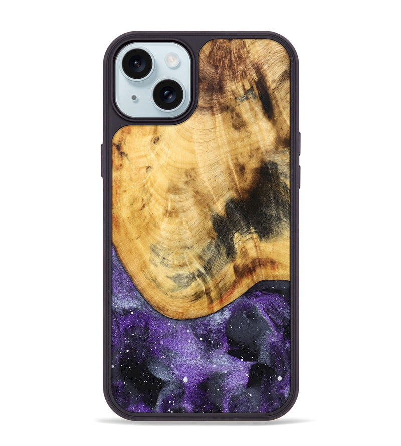 iPhone 15 Plus Wood Phone Case - Vena (Cosmos, 831367)
