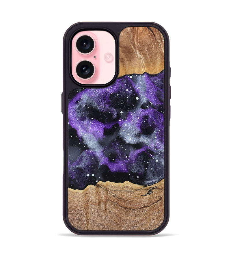 iPhone 16 Wood Phone Case - Kale (Cosmos, 831376)