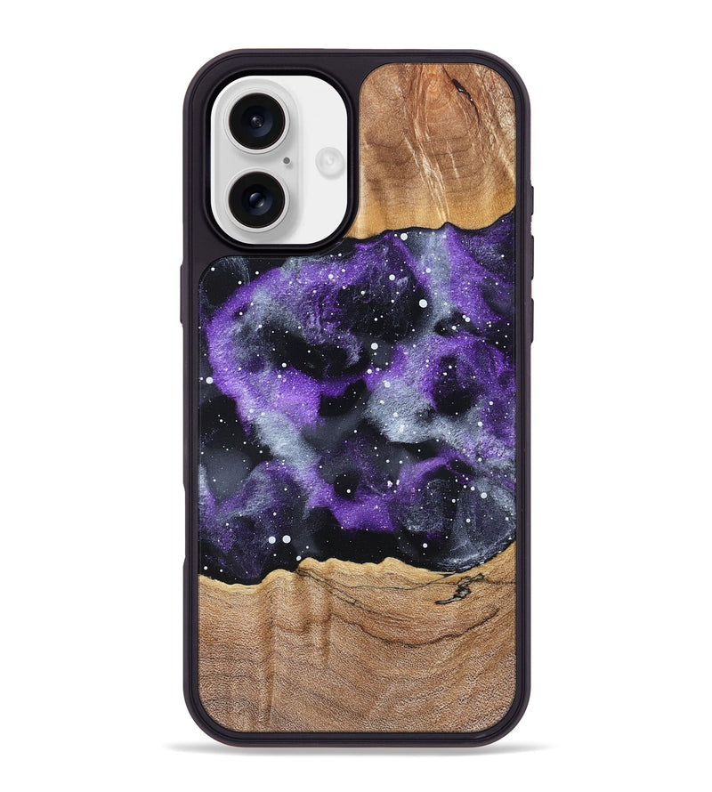 iPhone 16 Plus Wood Phone Case - Kale (Cosmos, 831376)