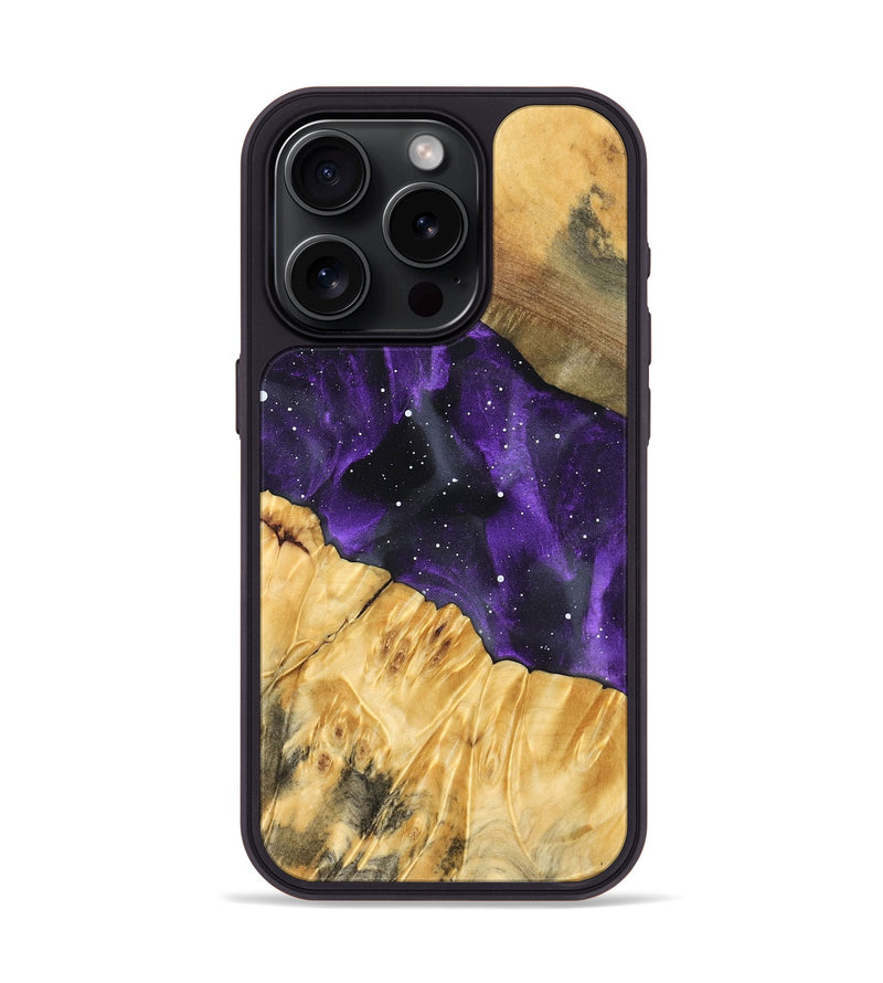 iPhone 15 Pro Wood Phone Case - Brinley (Cosmos, 831377)