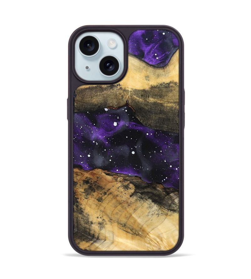 iPhone 15 Wood Phone Case - Elmira (Cosmos, 831379)